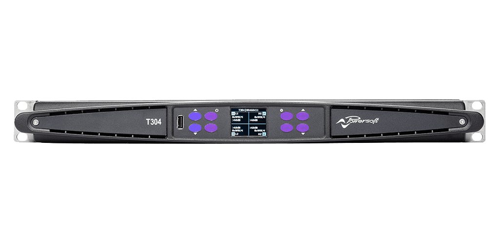 Powersoft - T304 A Professional Power Amplifier with DSP