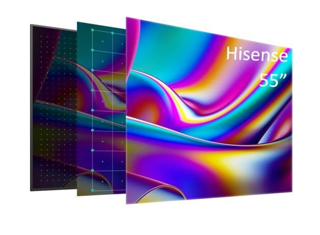 Hisense - Digital Signage 55", 500 nits, 4k resolution, Full HD, with 7day x 24hrs operation, Android 11 - 55DM66D