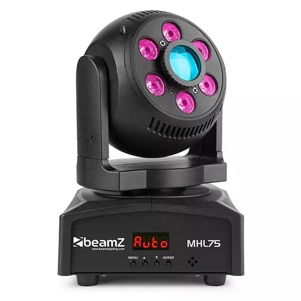 BeamZ MHL75 LED MOVING HEAD SPOT 1x 30W WASH 6x 8W RGBW