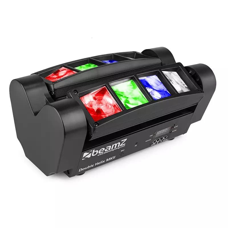 BeamZ MHL820 LED DOUBLE HELIX 8x 3W RGBW