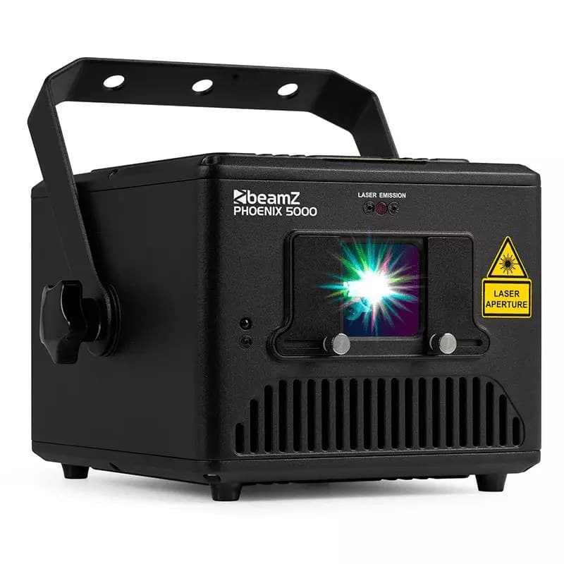 BeamZ PHOENIX5000 ANALOG LASER RGB 5W