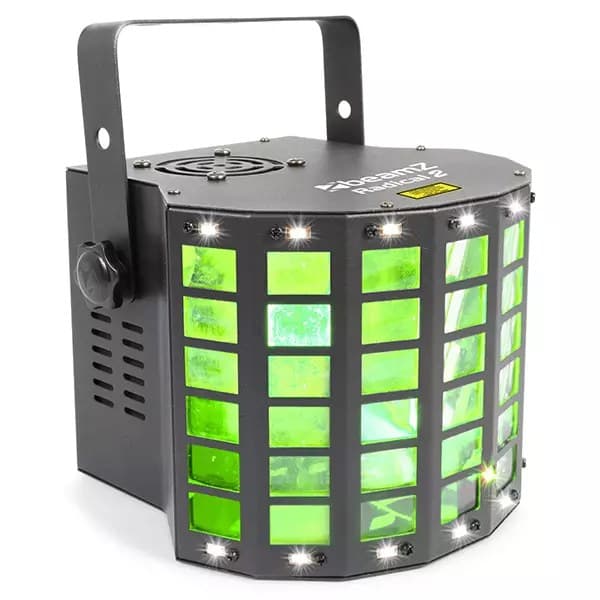 BeamZ RADICAL II LED DERBY with Laser RG and Strobe