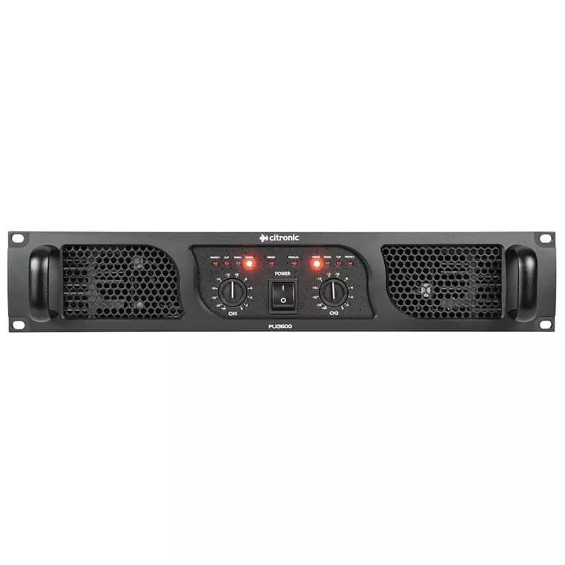 Citronic - PLX3600 2U POWER AMPLIFIER 2X 1800W