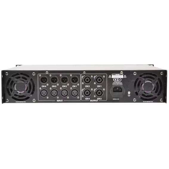 Citronic - QP1600 2U POWER AMPLIFIER 4X 400W