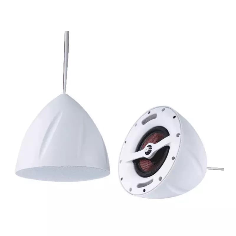 Filo - CONE PENDANT SPEAKER 6.5INCH WHITE 40W 100V