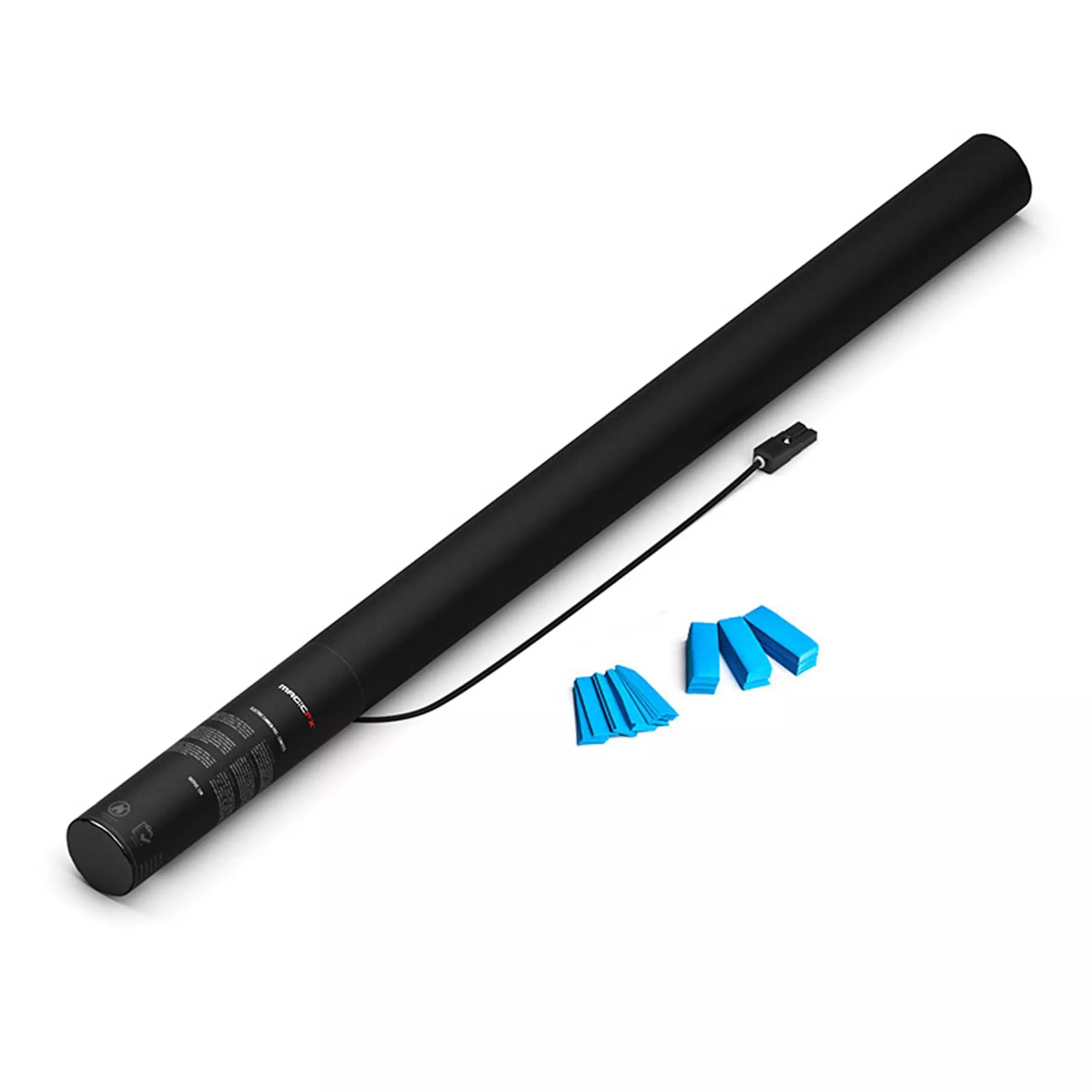 FiloFX - ELECTRIC CONFETTI CANNON 80CM BLUE