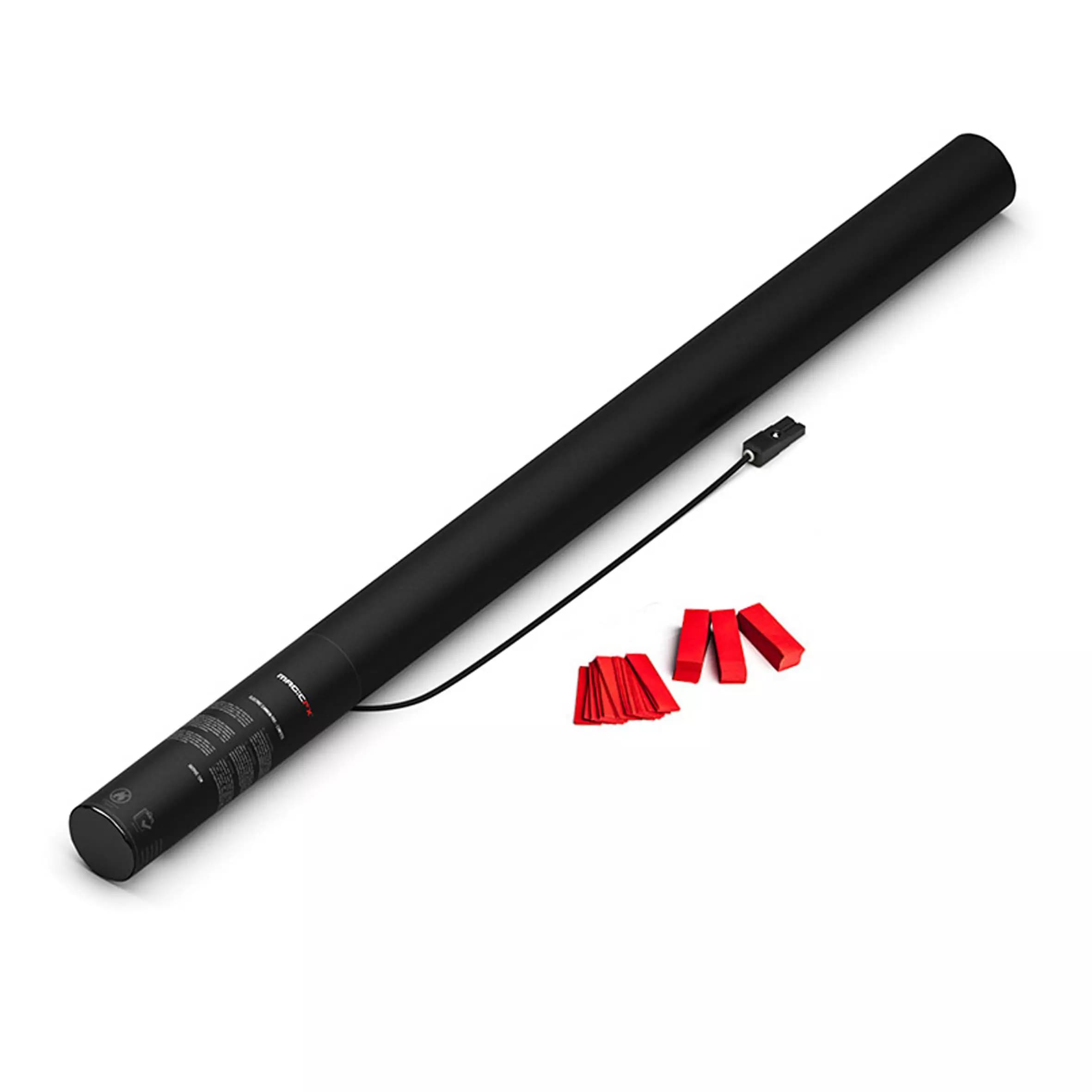 FiloFX - ELECTRIC CONFETTI CANNON 80CM RED