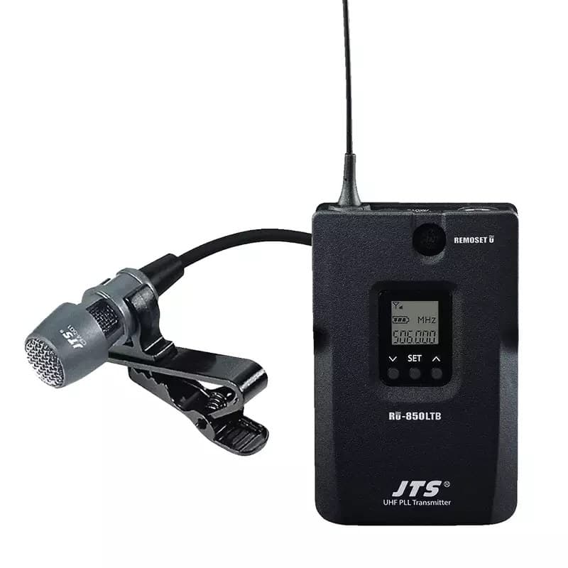 JTS - RU-850LTB+CM-501 REPLACEMENT LAPEL MICROPHONE DIVERSITY UHF 614-650Mhz
