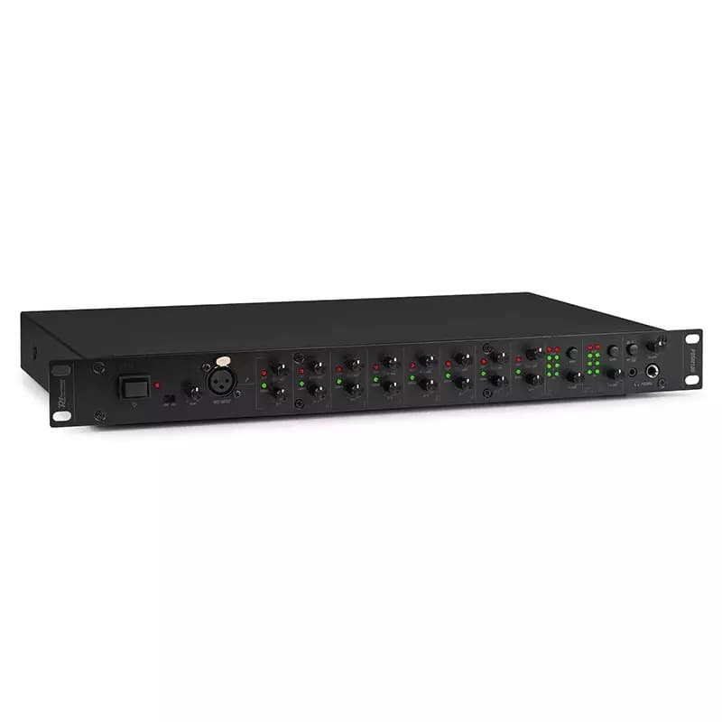 Power Dynamics - PDM PDSM100 MUSIC MIXER 19INCH 2 ZONE 8CH