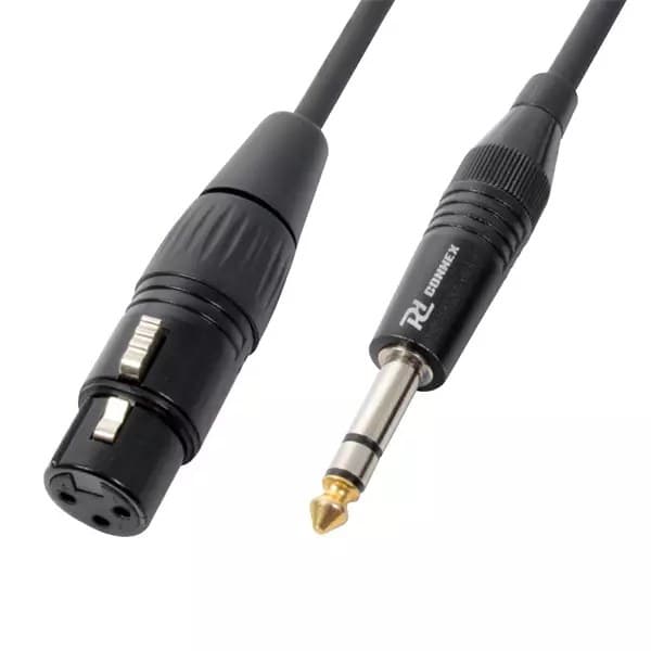Power Dynamics Connex - PDC CX46-1 SIGNAL LEAD XLR FEMALE – 6.3MM STEREO MALE 1.5M