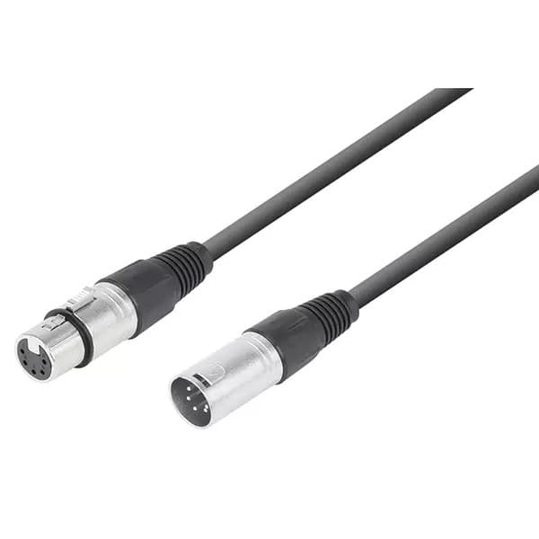 Power Dynamics Connex - PDC CX102-12 DMX LEAD 5-PIN XLR MALE – 5-PIN XLR FEMALE 12M