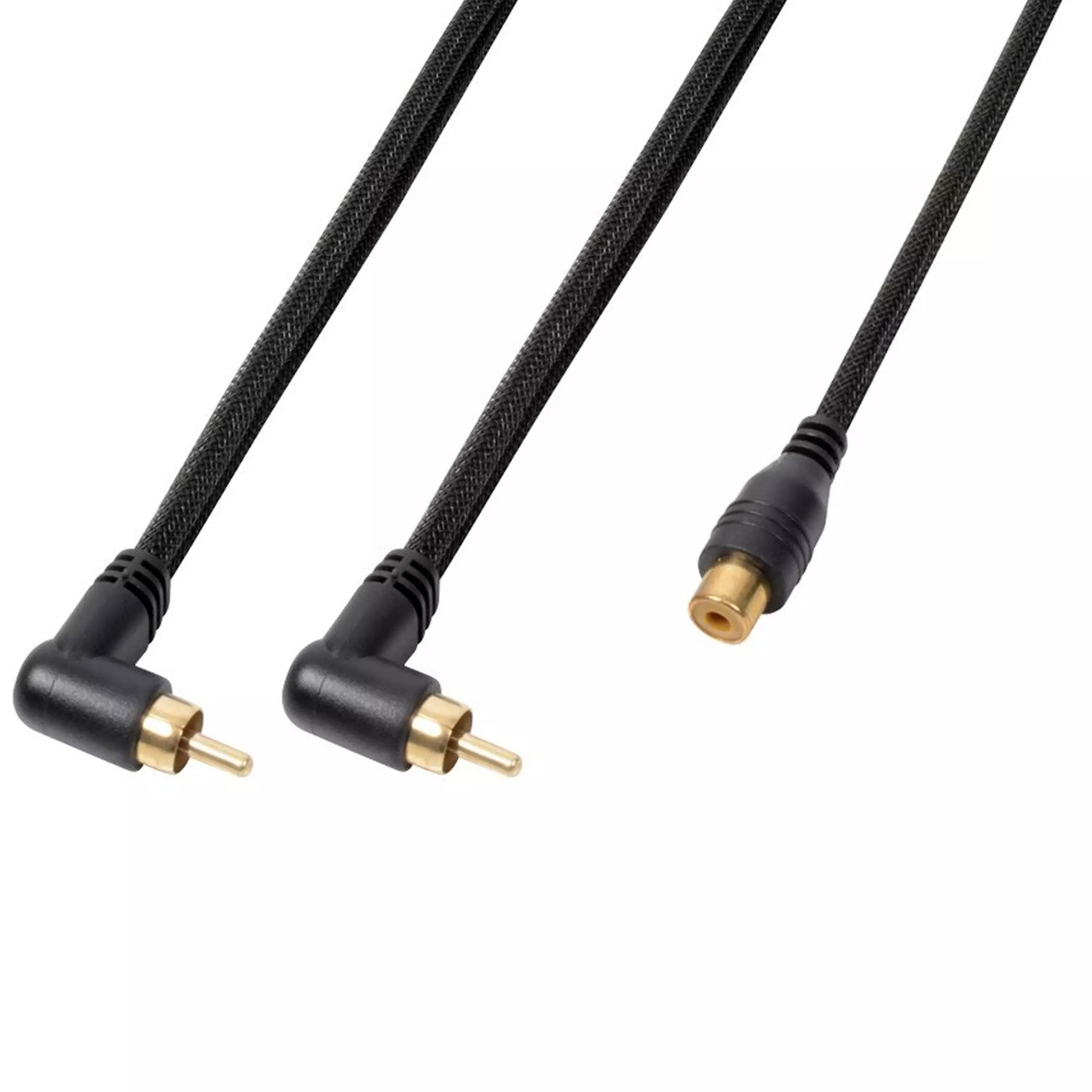Power Dynamics Connex - PDC CX142 SIGNAL LEAD RCA FEMALE – 2X RCA MALE 0.3M
