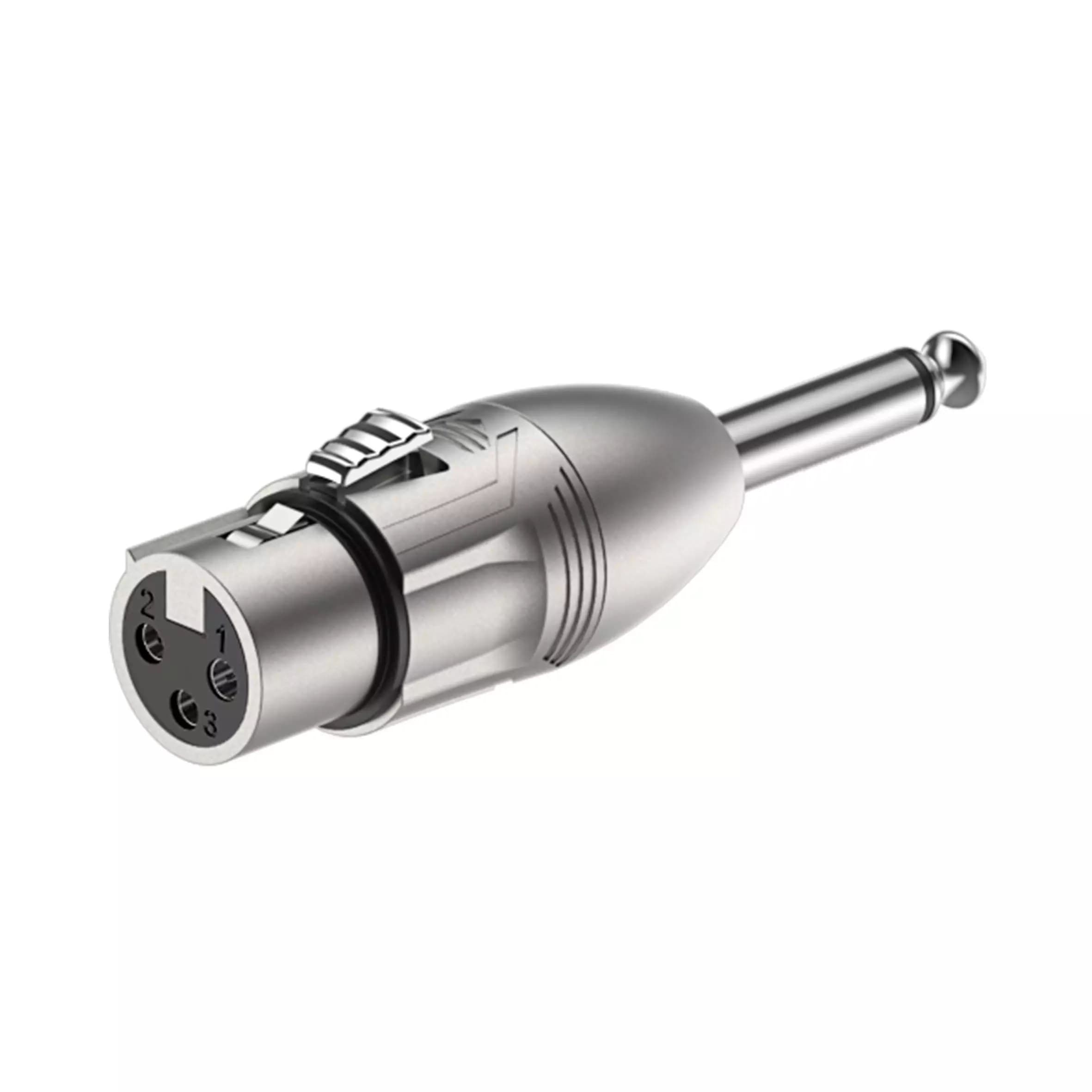 Roxtone - ADAPTOR 6.3mm MONO MALE TO XLR FEMALE