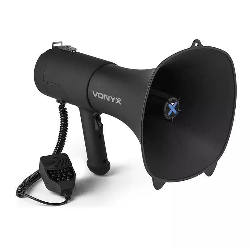 Vonyx - MEG090 MEGAPHONE REC/SIREN/USB/BT/BATTERY 90W