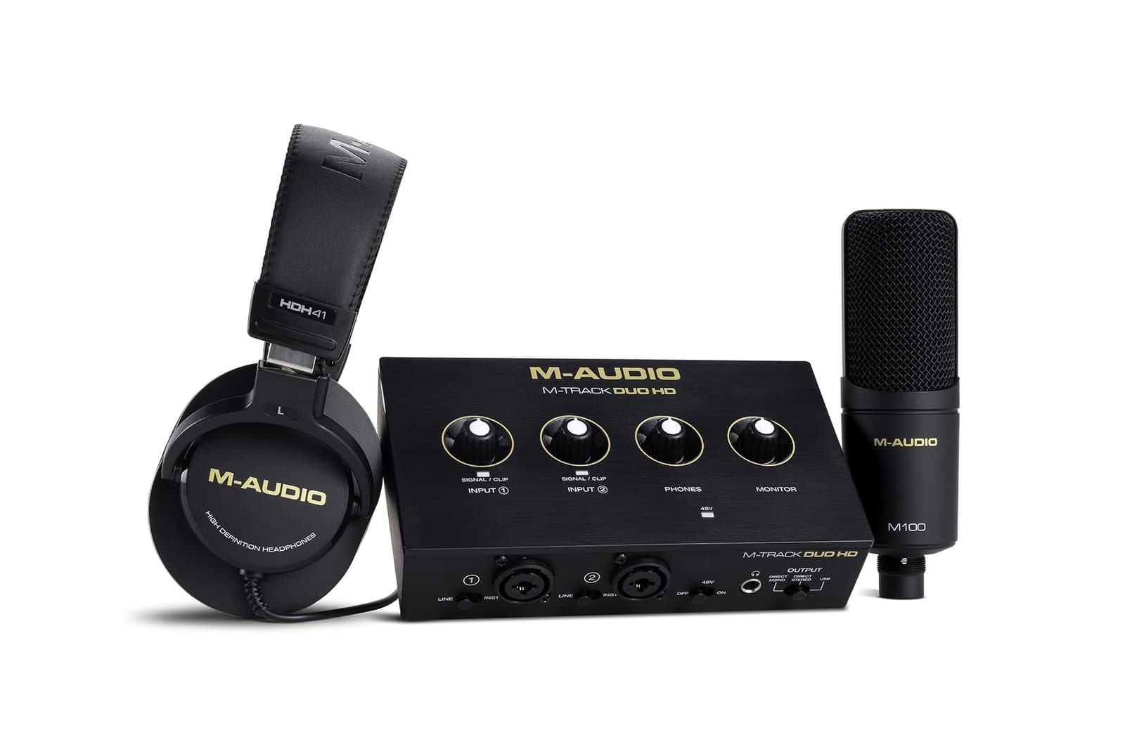 M-Audio M-Track Duo HD Bundle