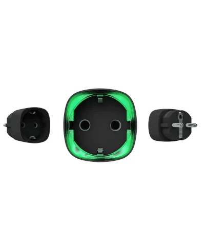 Ajax - Wireless Smart Plug with Energy Monitoring (Black)
