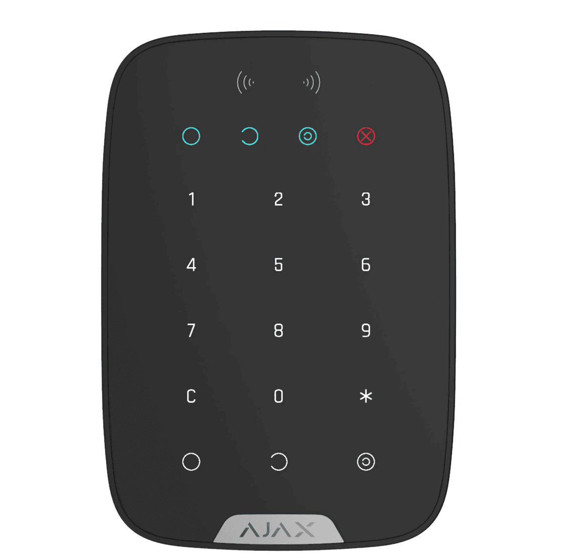 Ajax - KeyPad Plus Wireless Indoor Keypad (Black)