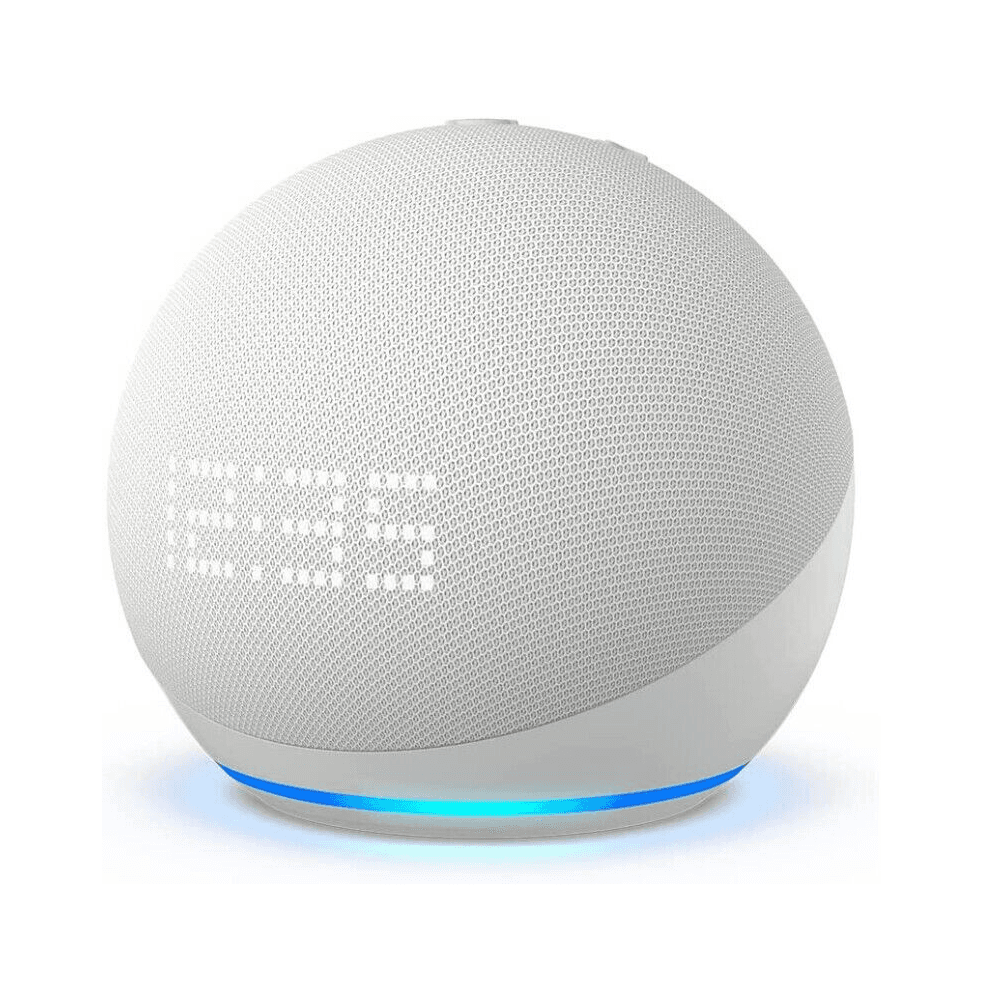 Amazon Echo Dot 5th Gen with clock | Smart speaker with clock and Alexa