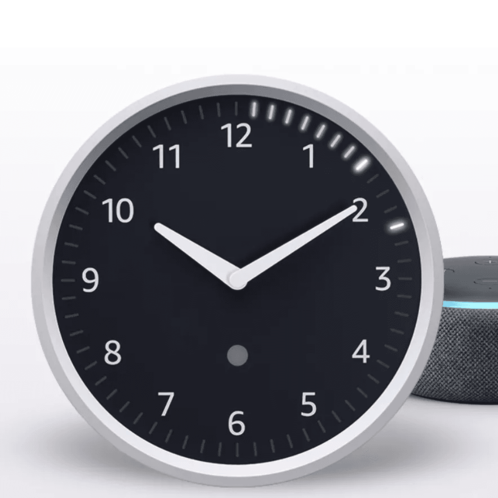 Amazon Echo Wall Clock - See timers at a glance - requires compatible Echo device