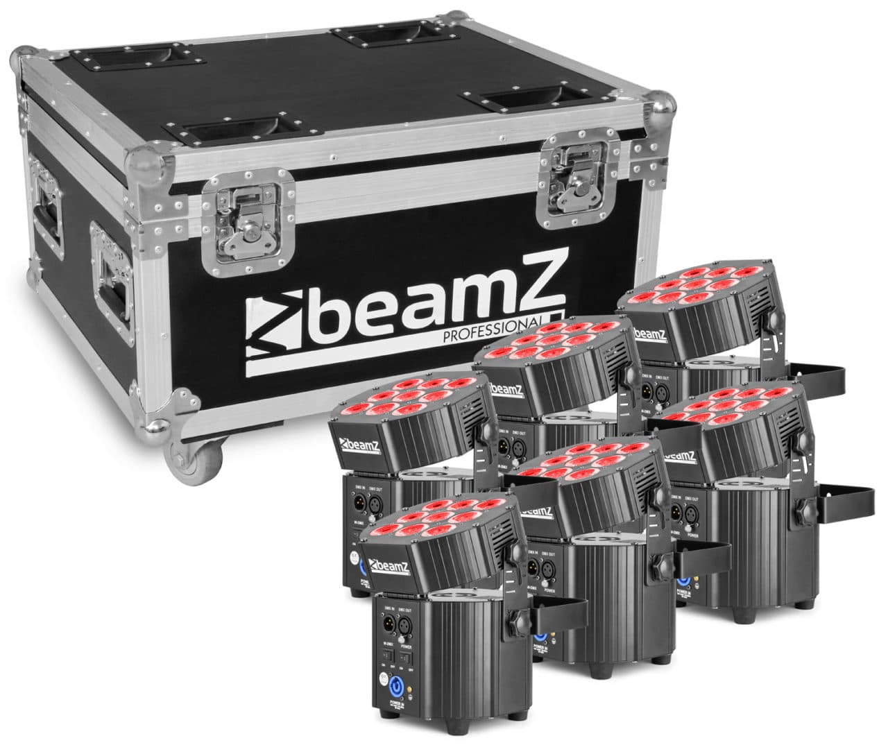 Beamz BBP60 Uplighter Set