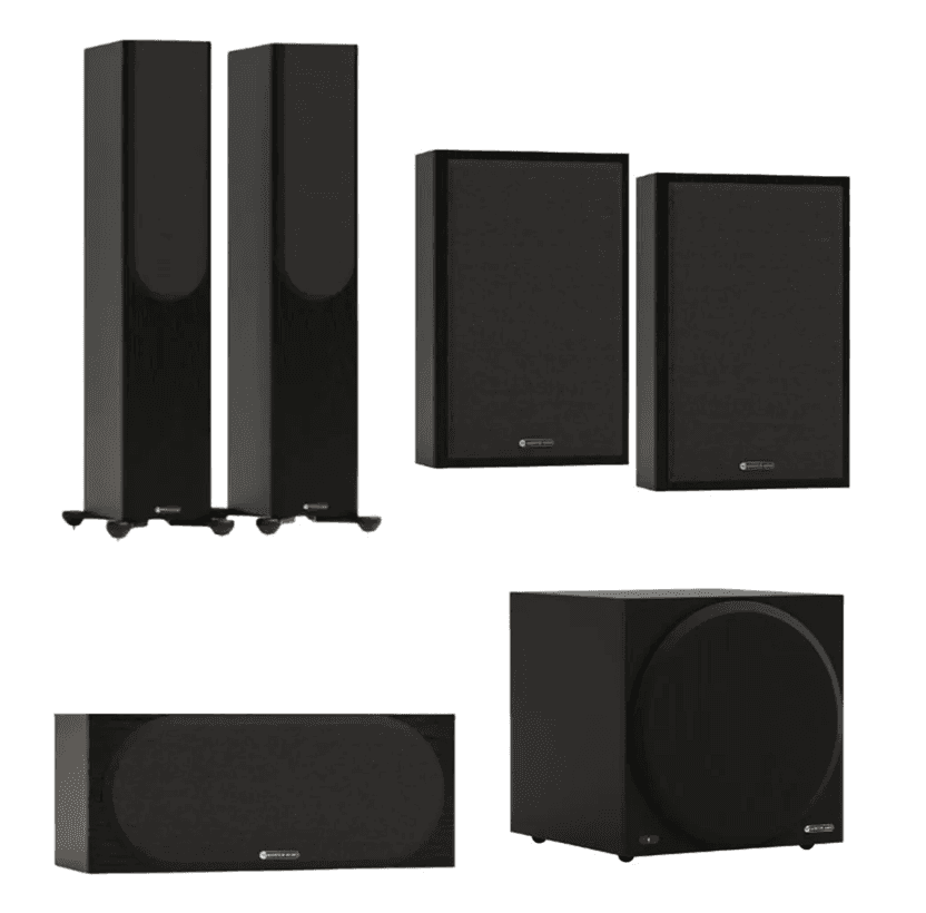 Monitor Audio - Bronze 300 5.1 Home Theatre Speaker System (Black)