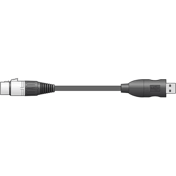 Chord XLRF-USB2 XLR Female to USB Converter Lead