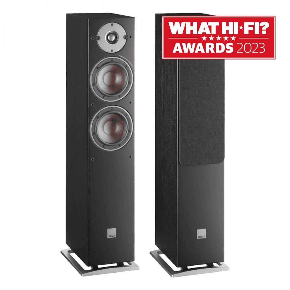 Dali Oberon 5 - Floor Standing Speakers - Pair Black (What HiFi? Awards 2023)