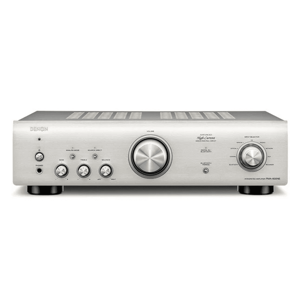 Denon PMA-600NE - Stereo Bluetooth Amplifier (Silver)