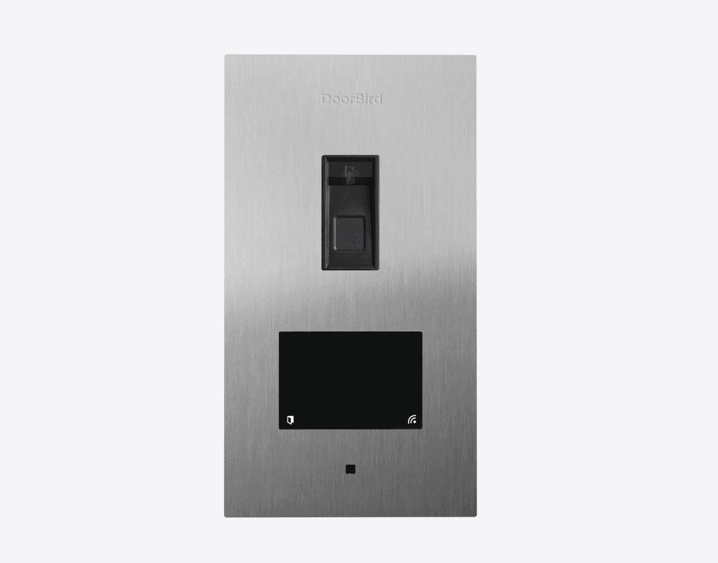 DoorBird A1122 - Flush-mount IP Access Control Device Fingerprint