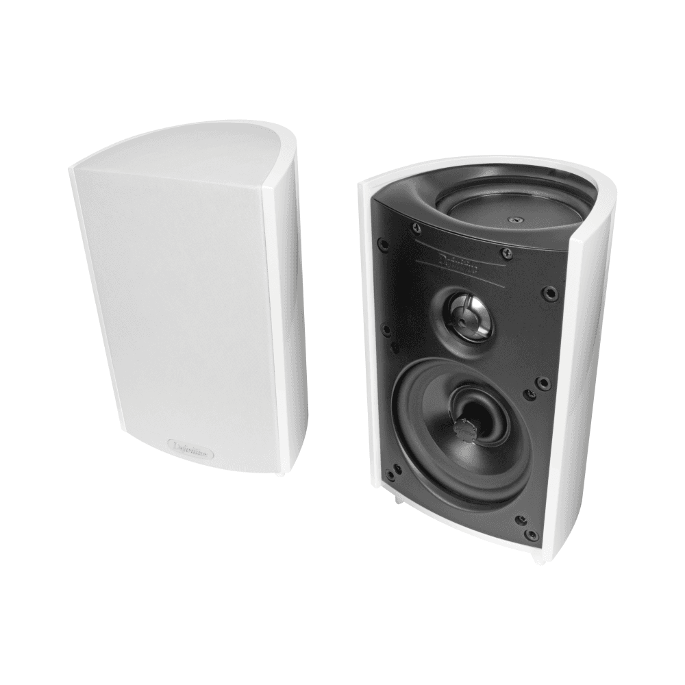 Definitive Technology ProMonitor 800 - High Definition Satellite Speakers White (Pair)
