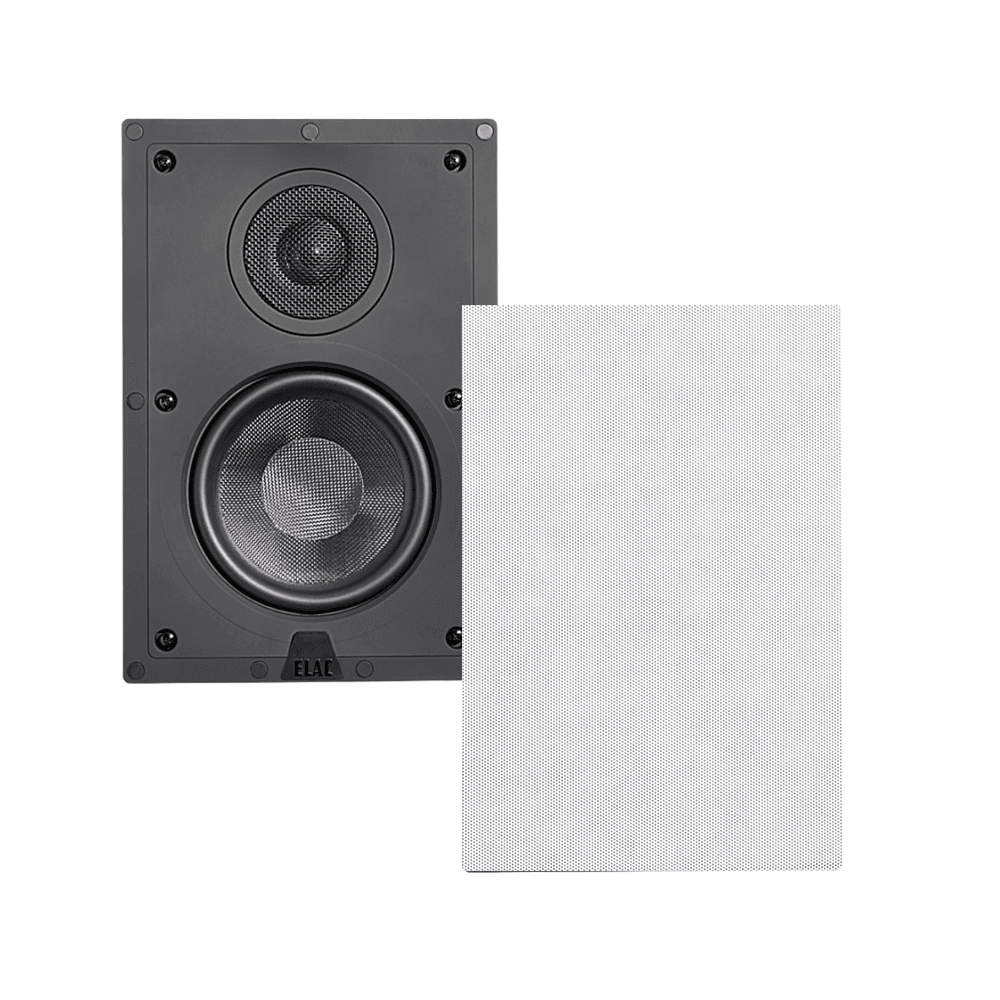 Elac IW-D61-W - White Inwall Speakers Open Box (Pair)