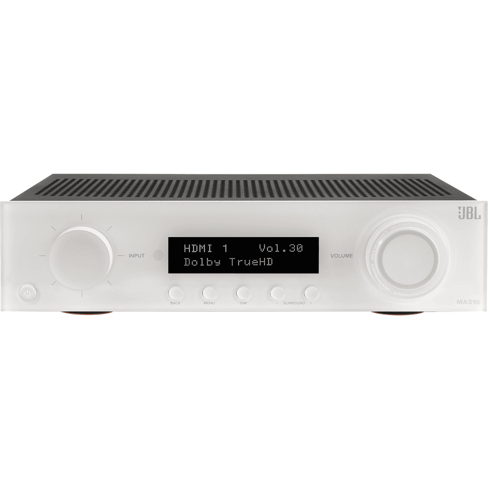 JBL MA310 - 5.2-channel 4K AV Receiver (White)