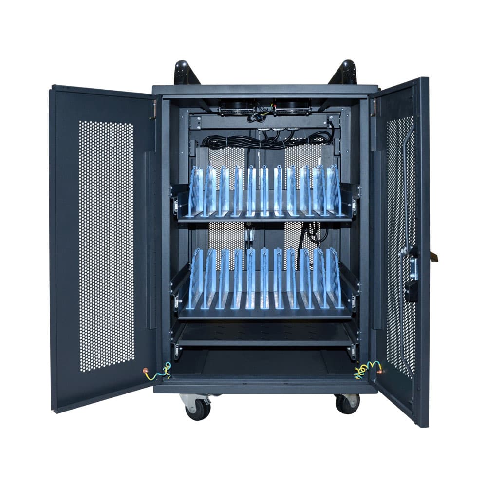 LINKQNET - 20-Bay Charging Trolley Cabinet