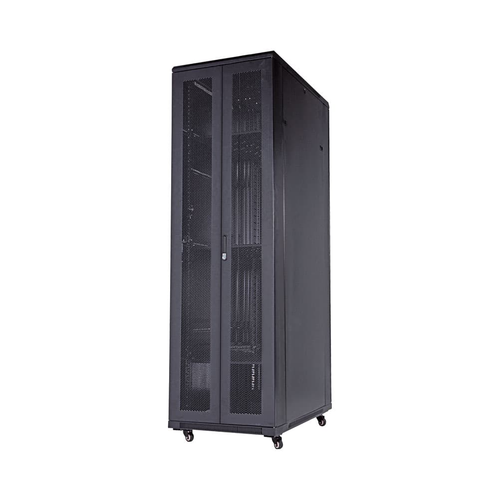 Linkqnet - 27U 600×800mm Network Cabinet with Double Mesh Doors