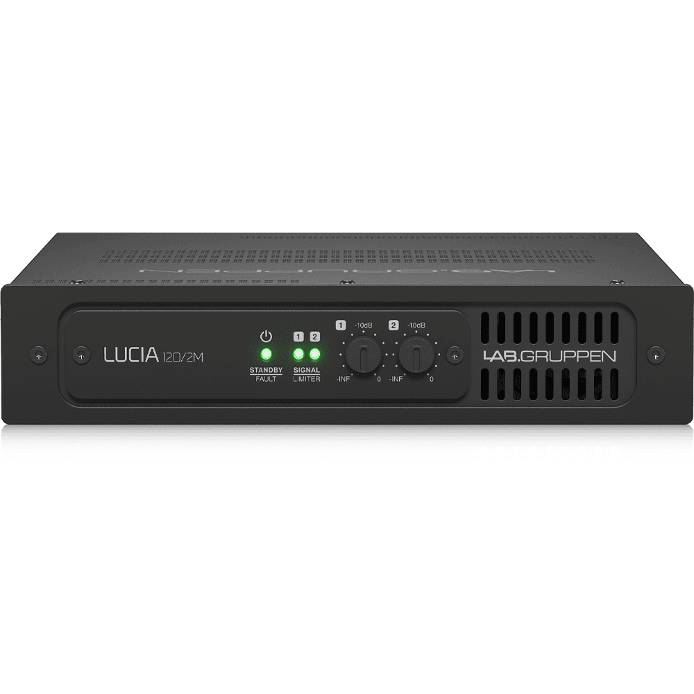 Lab Gruppen - Lucia 120/2M - Compact 2 x 60W Matrix Amplifier for Installation Applications