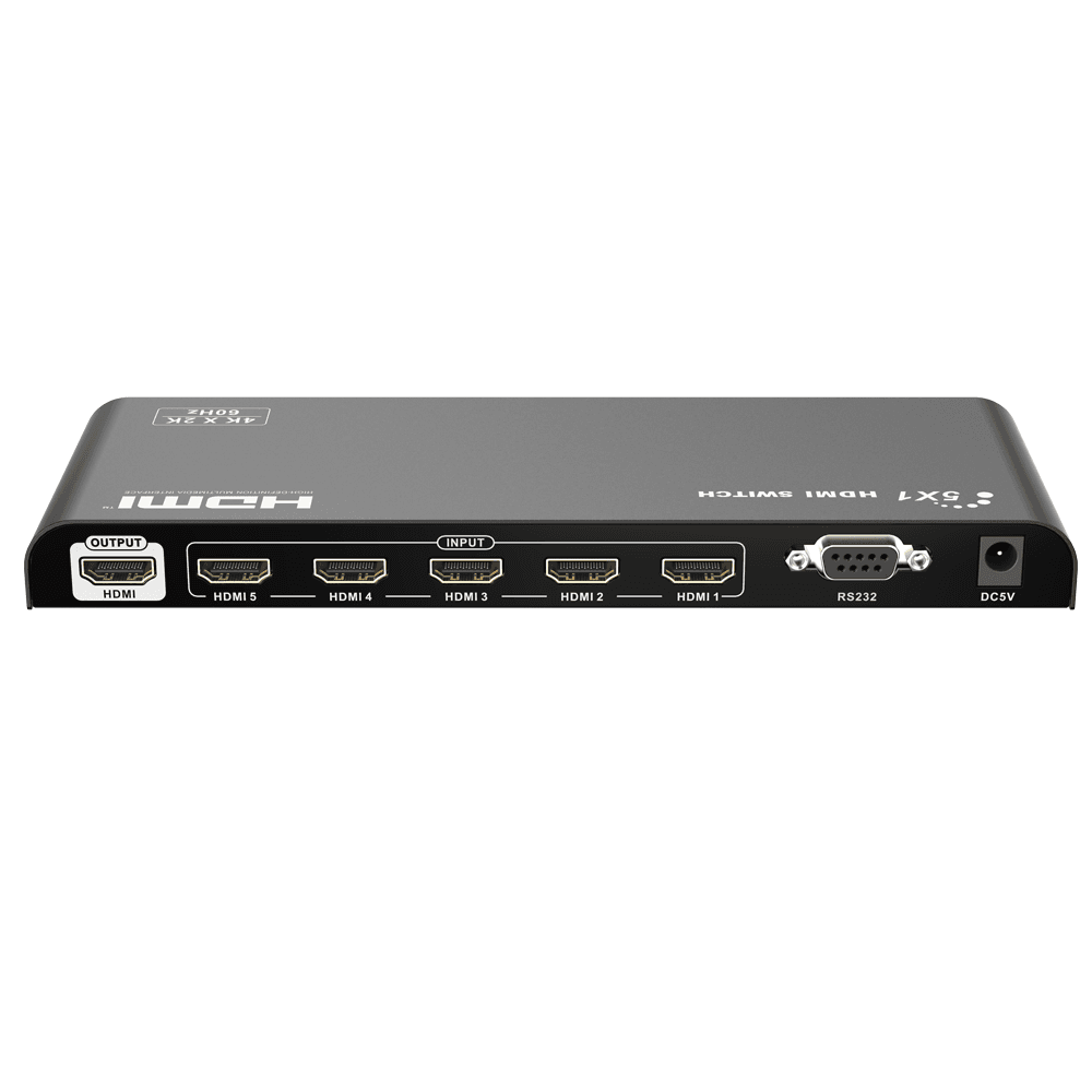 Lenkeng 5x1 HDMI Switch 4K@60Hz HDR - 4k 5 Port Hdmi Switcher