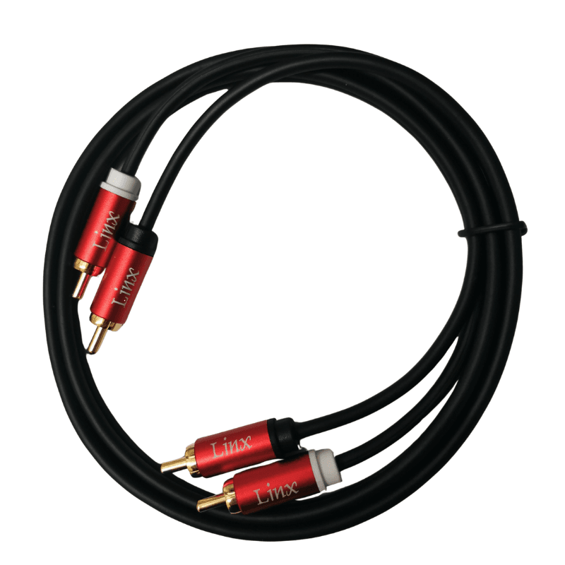 Linx RCA Audio Cable - 2 to 2 Stereo RCA Cable