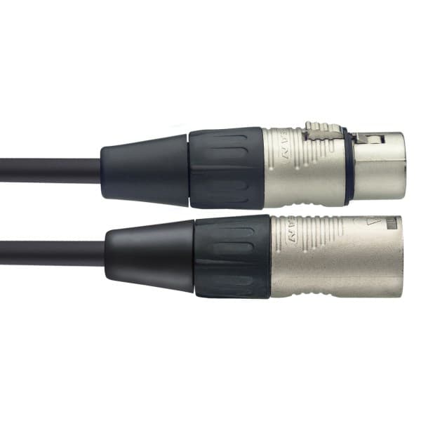 Stagg NMC10R - XLR-XLR Microphone Cable with Rean Connectors, 10m
