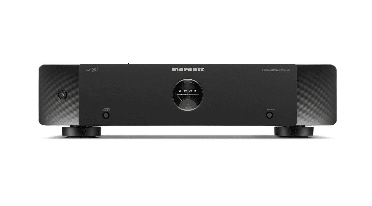 Marantz AMP30 Power Amplifier (Black) - 6-Channel Power Amplifier with 200 Watts and Exclusive HDAM
