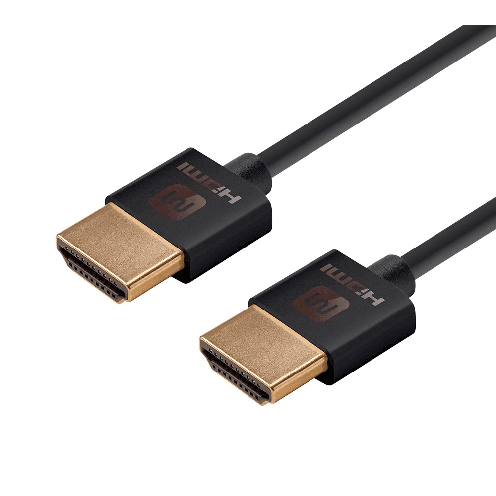 Monoprice Ultra Slim 4K Certified High Speed HDMI Cable - 4K60Hz | 18Gbps | HDR