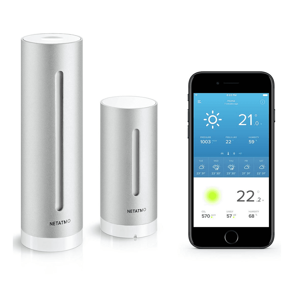 Netatmo Smart Home Weather Station - Indoor & Outdoor Station Pack