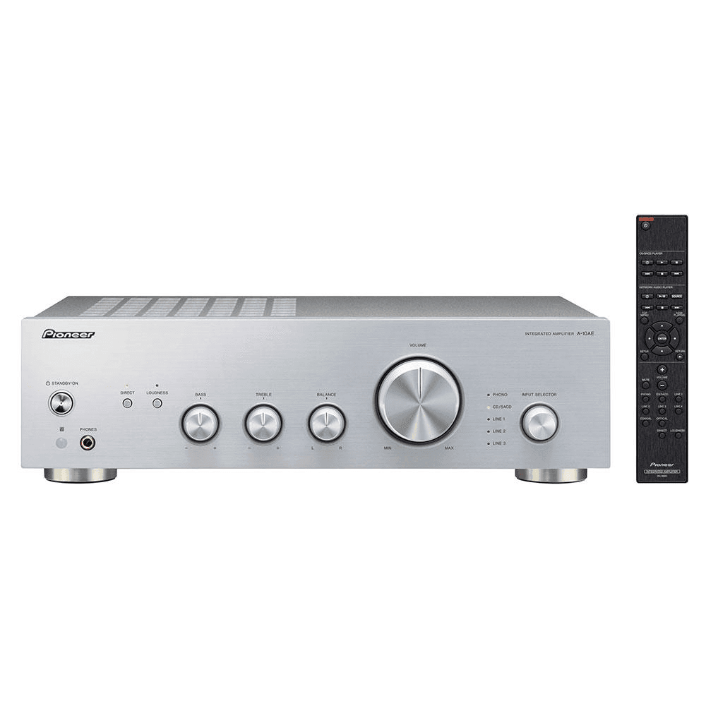 Pioneer A10AE - Integrated Stereo Amplifier (Silver)