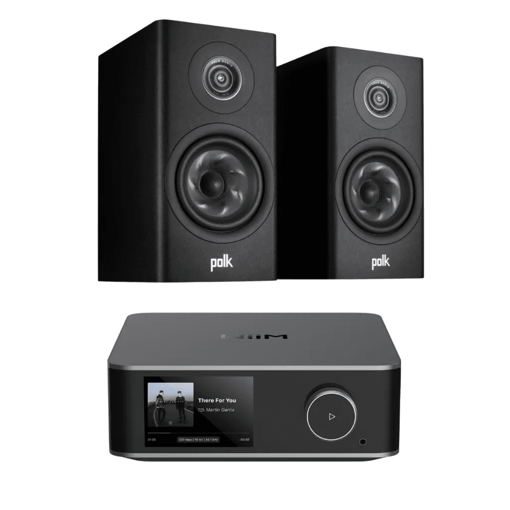 Polk R200 WiiM Amp Ultra Combo - Streaming Combo Package