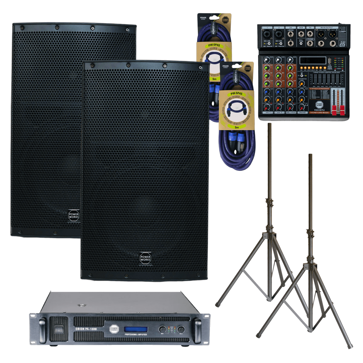 PowerWorks Passive Package One - All in One Audio Package