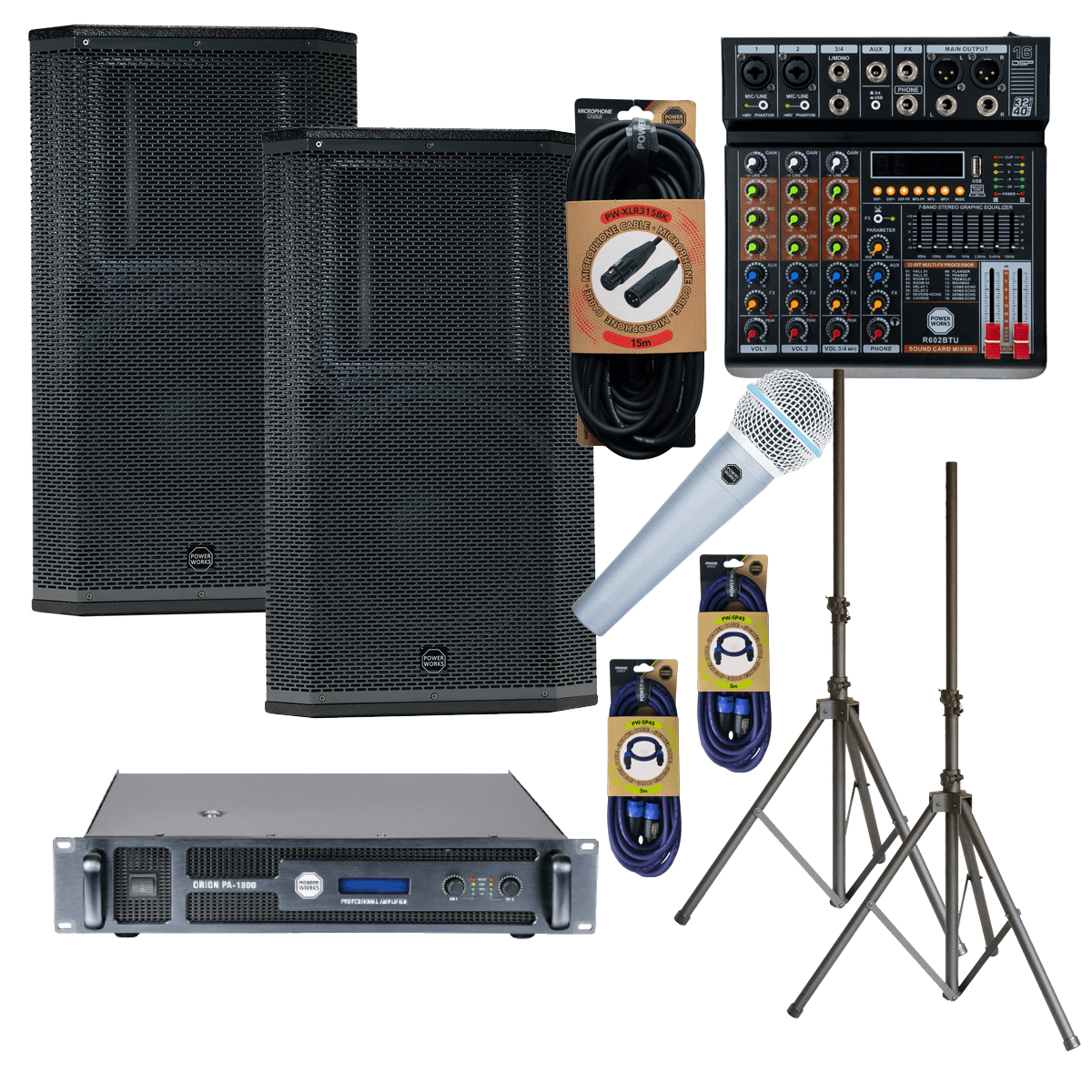 PowerWorks Passive Package Two - All in One Audio Package