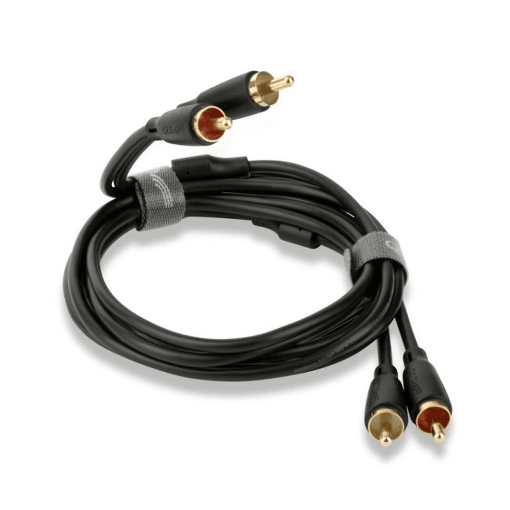 QED Connect Phono to Phono Cable - RCA Stereo Audio Cable (0.75m - 3m)
