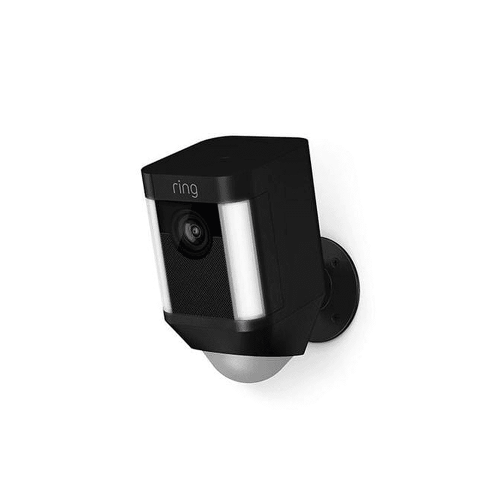 Ring Spotlight Cam Battery - Battery powered security camera with LED spotlights and siren