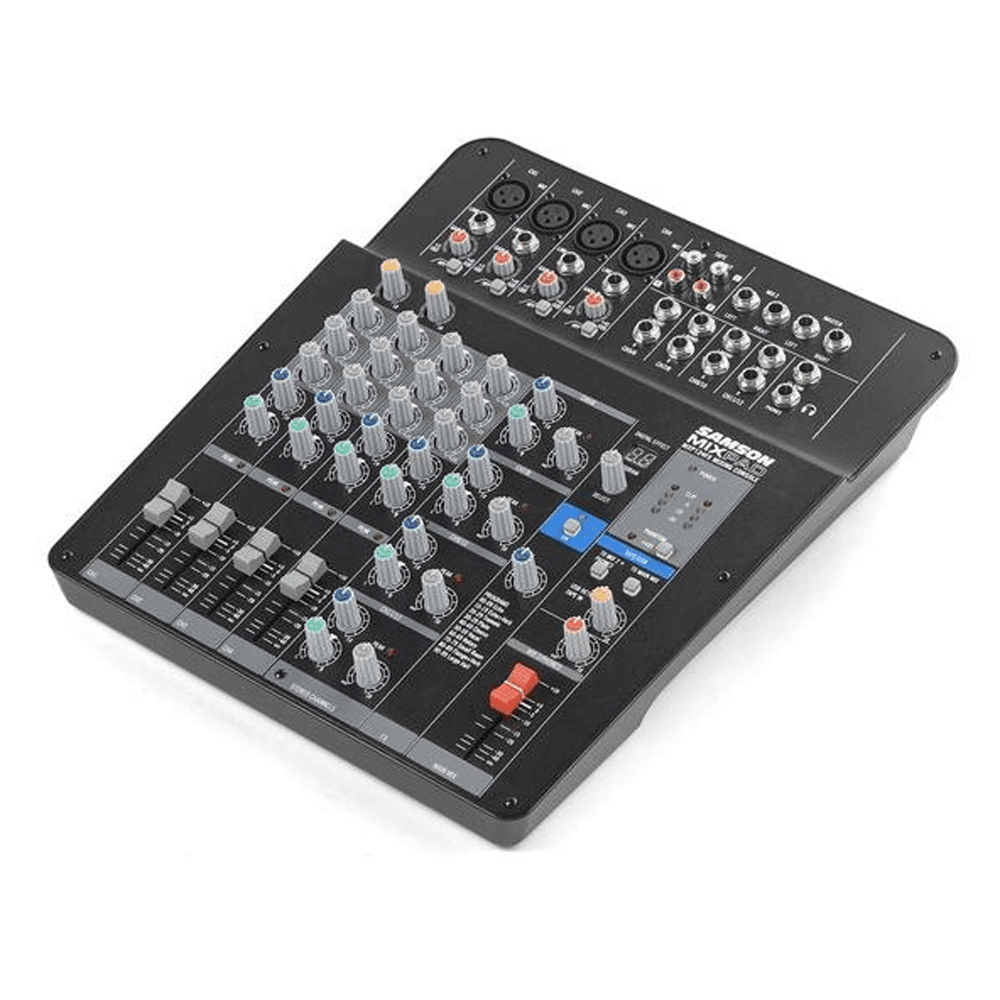 Samson MXP 124FX - Compact 12-Input Analog Stereo Mixer with Effects and USB