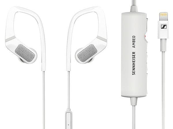 Sennheiser AMBEO Smart Headset White - Mobile binaural recording headset