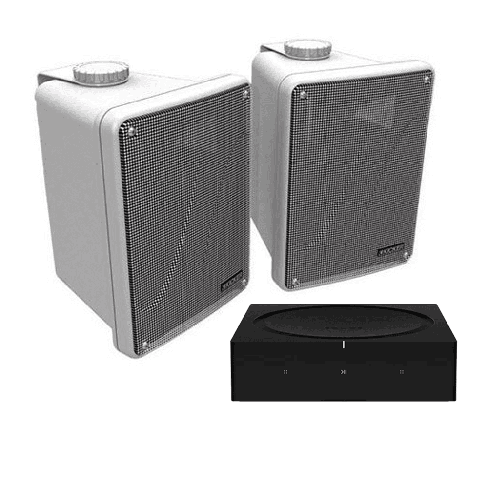 Sonos Entertainment Package - Sonos Amp and Kicker KB6000 set